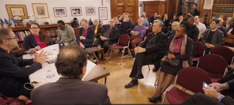 IASCUFO members reconvene at the Anglican Centre in Rome in 2025 to discuss feedback and their work to date on the Nairobi-Cairo Proposals. Photo: Anglican Communion Office